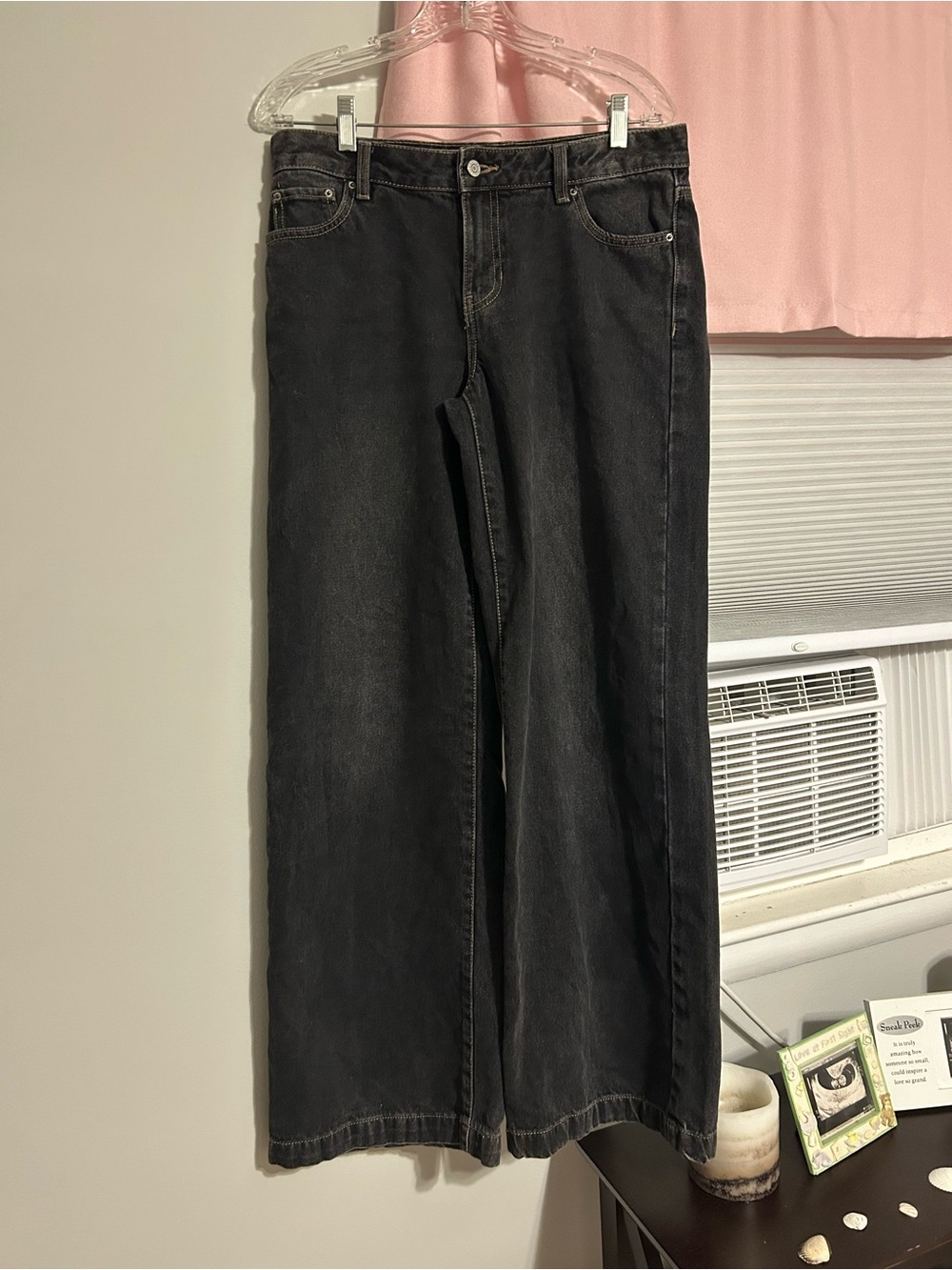 PacSun Casey Low Rise Baggy Black Jeans